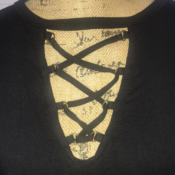 🆕 Maurices Black Long Sleeve Top - Picture 4 of 4